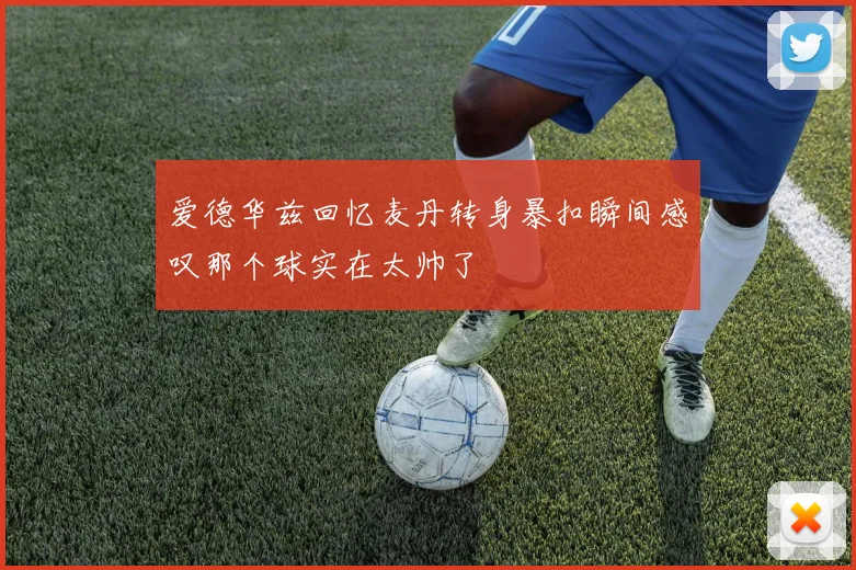 爱德华兹回忆麦丹转身暴扣瞬间感叹那个球实在太帅了